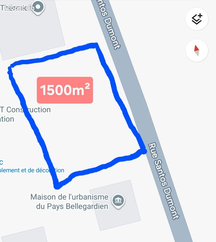 Terrain en location -01200 Les Etournelles · à Valserhône · 1 200 €/mois