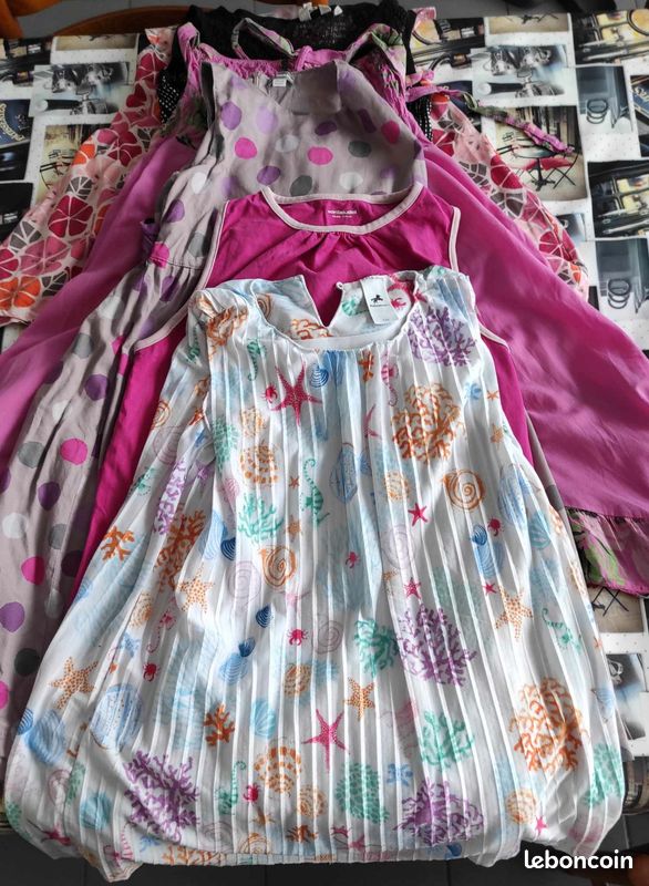 Lot de 6 robes 10 ans (image 1)