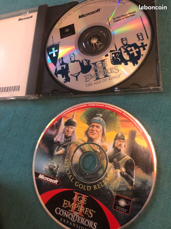 Lot de jeux vidéos PC année 2000 (image 2)