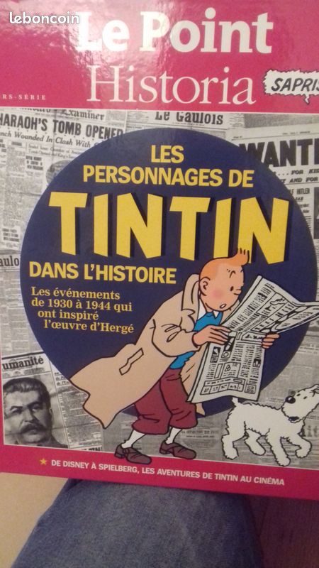 Les personnages de TINTIN dans l'Histoire (image 1)