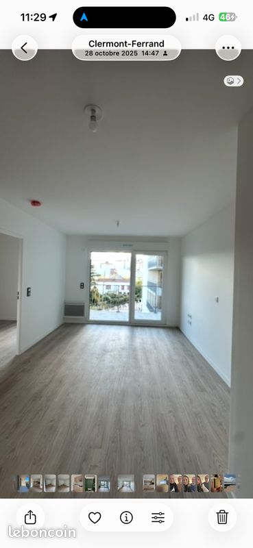 Appartement 2 pièces 40 m² · à Clermont-Ferrand · 40 m² · 709 €