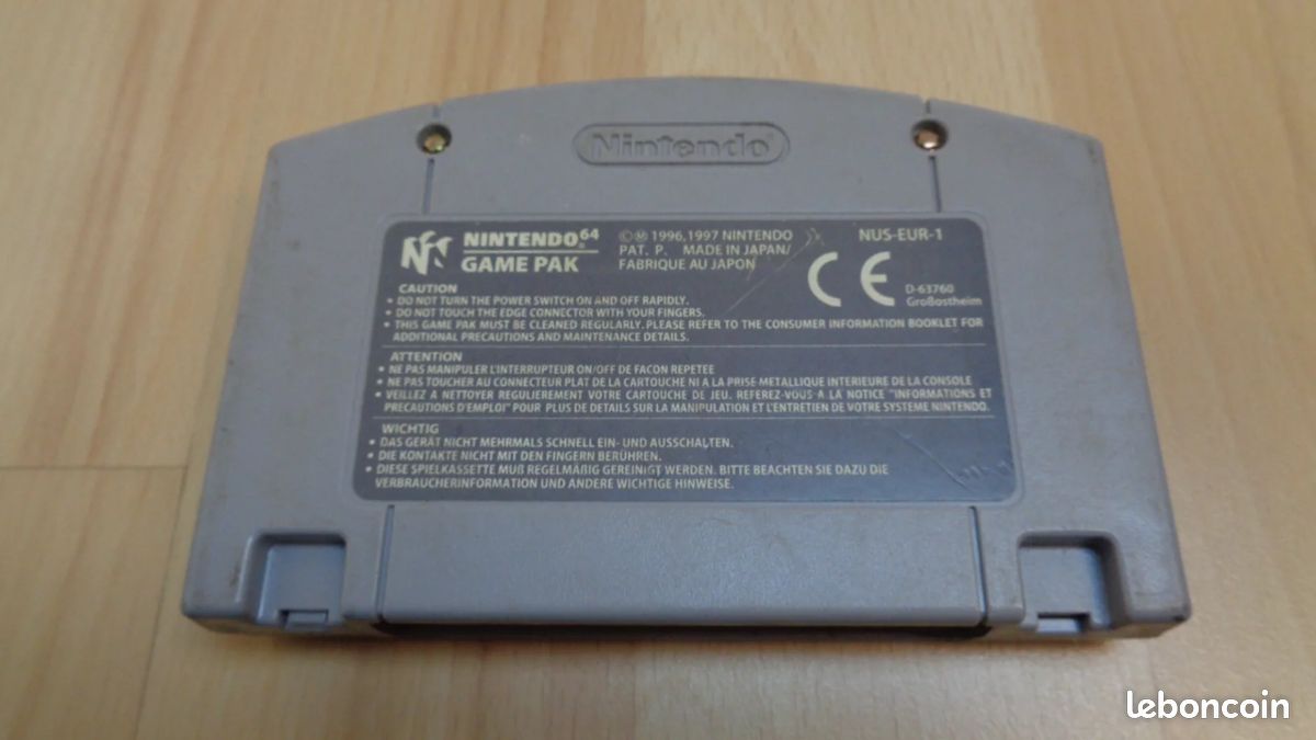 Jeu Nintendo 64 – Zelda Ocarina of time (image 4)