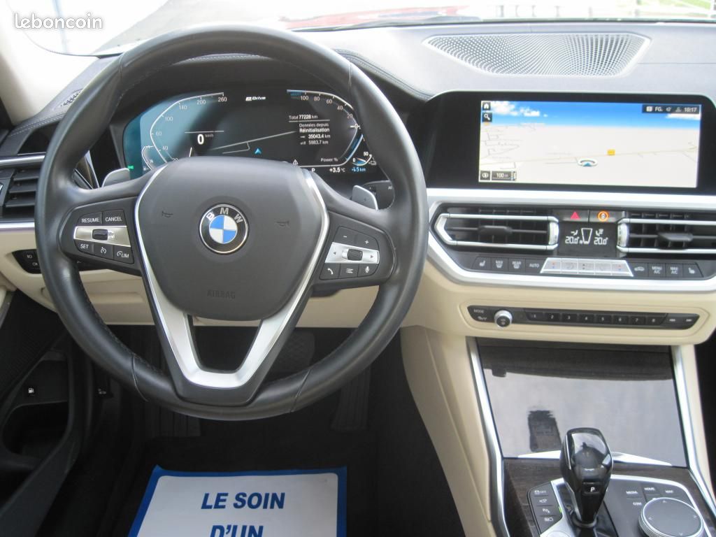 BMW Série 3 (G20) 330 E LUXURY 292 BVA (image 4)