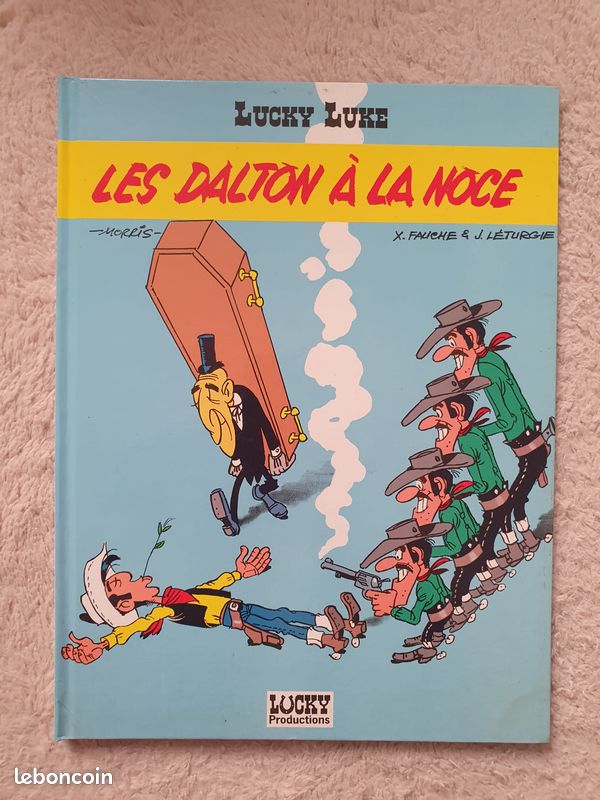 Bandes dessinées (BD) Lucky Luke - Les Dalton à la noce (image 1)