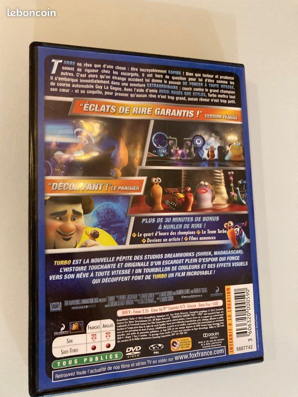 Turbo - Dreamworks DVD (image 5)