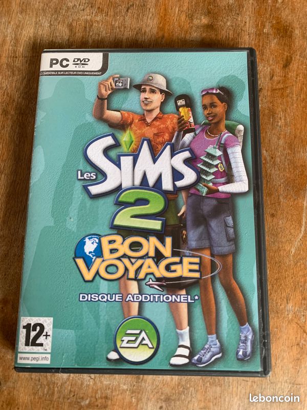 Les Sims 2 : Bon Voyage - Jeu Complet Sur PC - Français - Comme Neuf