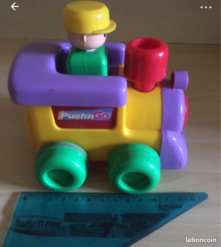 Jouet locomotive Tomy "Push'n Go" (image 3)