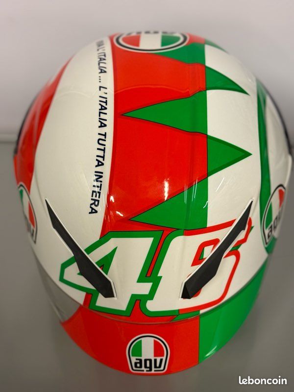 Poster Valentino Rossi - Tous Mes Casques Mugello 2018 - édition Limitée
