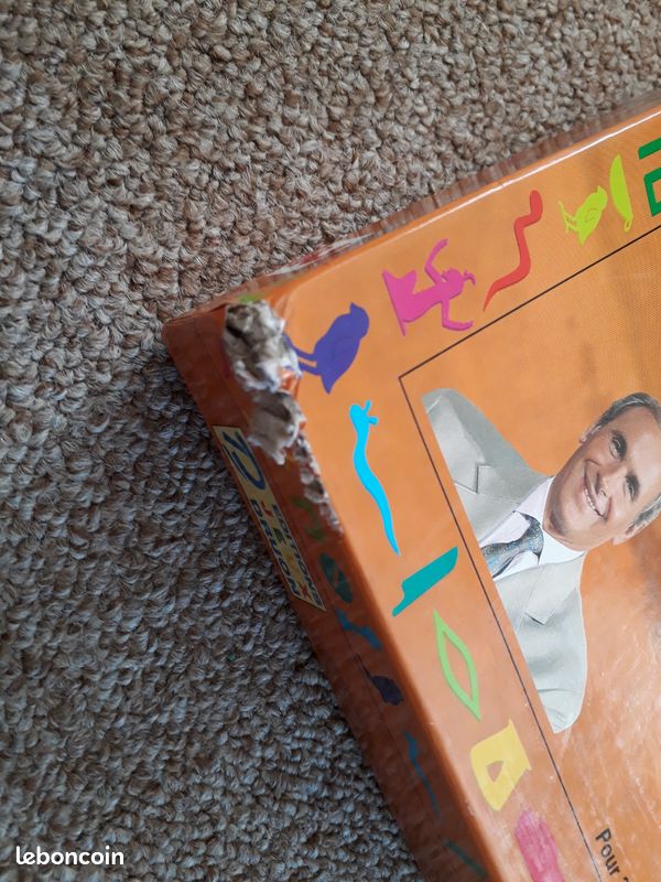Vintage 1992 Jeu de société Pyramide Junior Druon Patrice Laffont