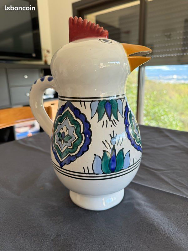Pot à eau céramique oiseau (image 3)