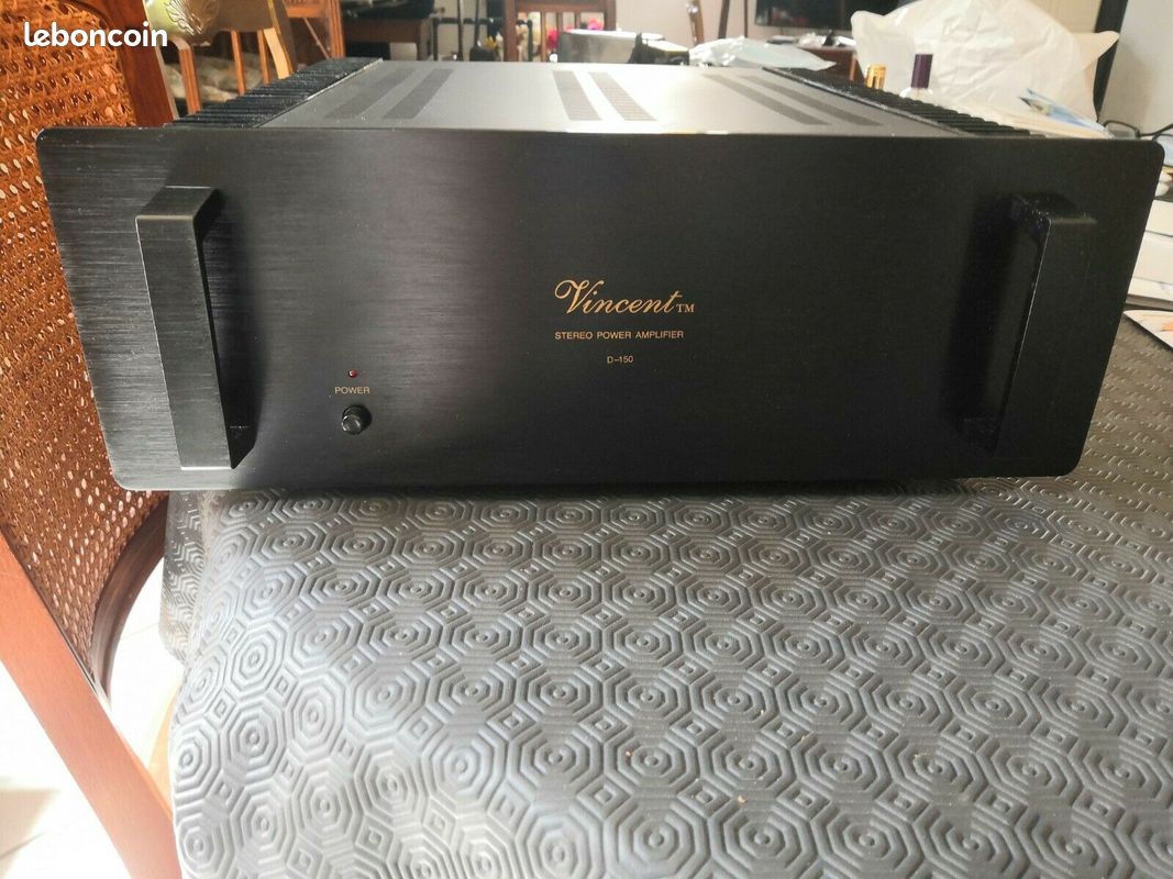 Ampli bloc de puissance stereo Hybride Vincent D150 (image 1)