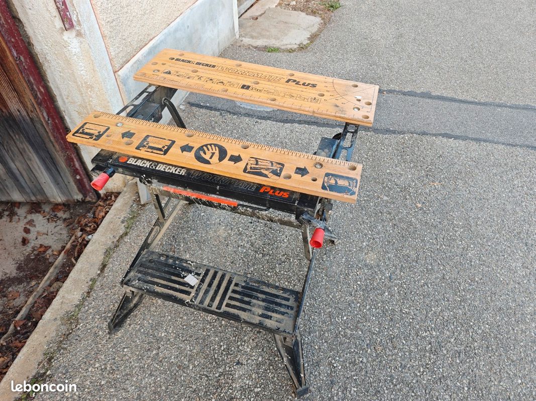 RichVibe BlackDecker Workmate Lot 8 Chevilles Pivotantes - Compatible 79-010-4, 79-028, 79-032, Pour Établi Bois