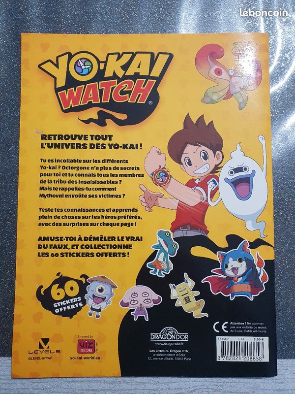 Yokai watch livret quiz+stickers (image 2)