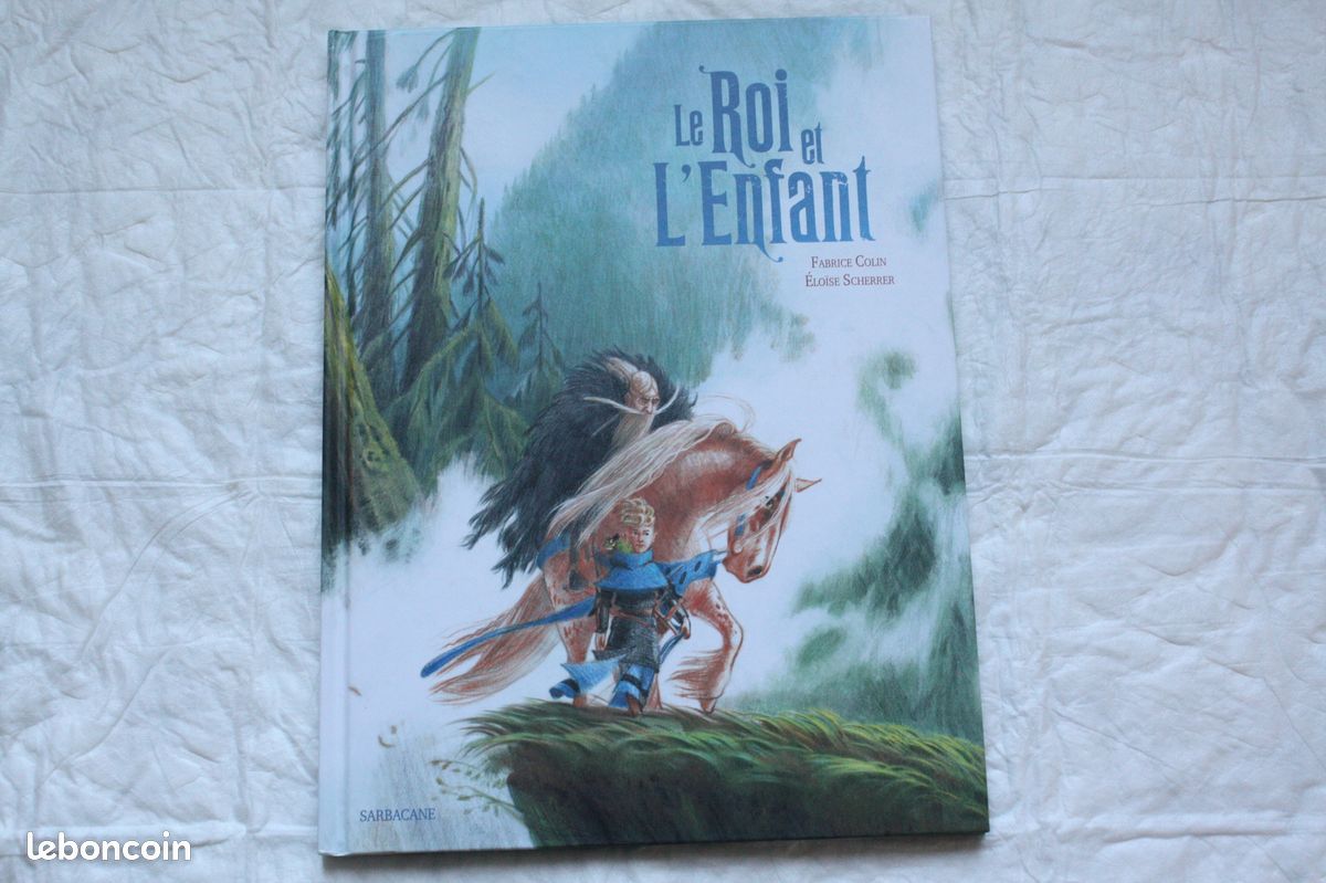 Livre grand format pour enfants LE ROI ET L'ENFANT (image 1)