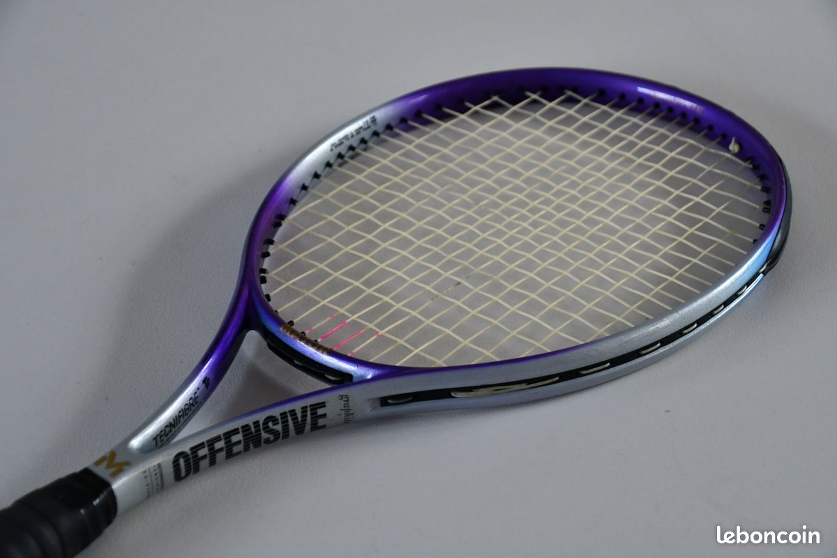 RAQUETTE TENNIS MAJOR GRAPHITE MANCHE 4 L 4 1/2 NEUVE