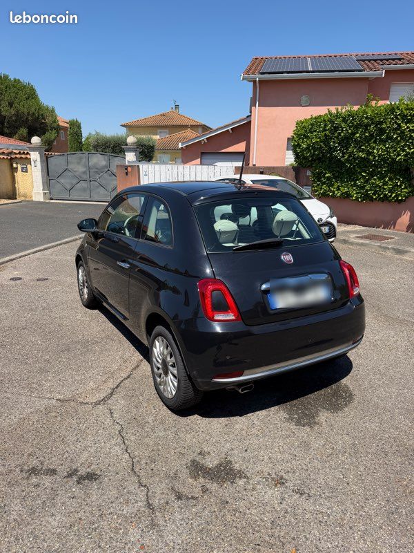 Fiat 500 noir (image 2)