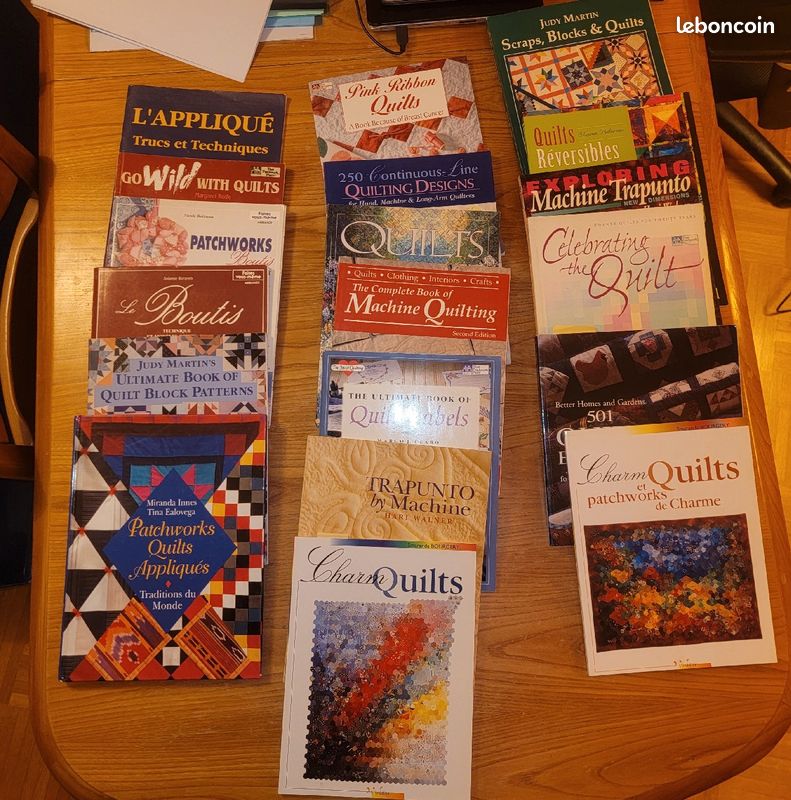 Lot livre et magazine patchwork, quilt et bouti (image 3)
