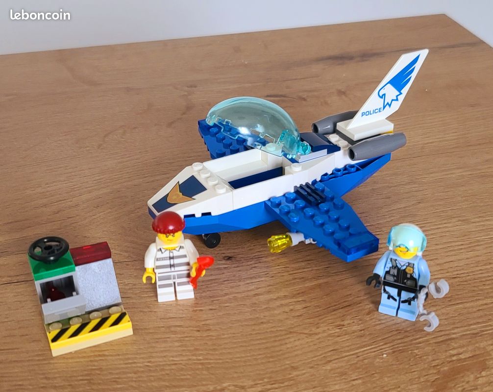 Lego Police Jet Toy Lego 60206 City Sky Police Jet Patrol LEGO