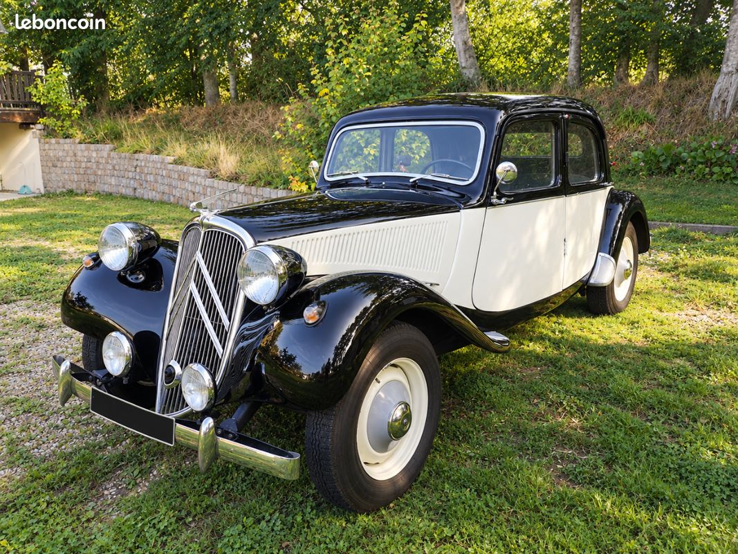 Trpcption Citroën Traction 11 BL de 1953 - Voitures