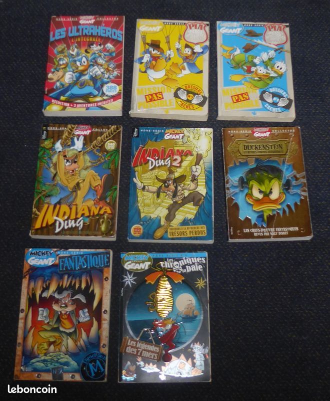 Mickey parade geant , super picsou geant , tresors et jeunesse de picsou.... (image 4)
