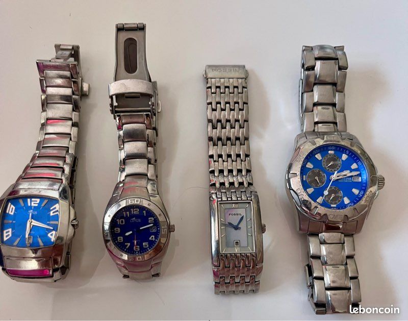 Lot de montres Lotus Festina Fossil Montres Bijoux