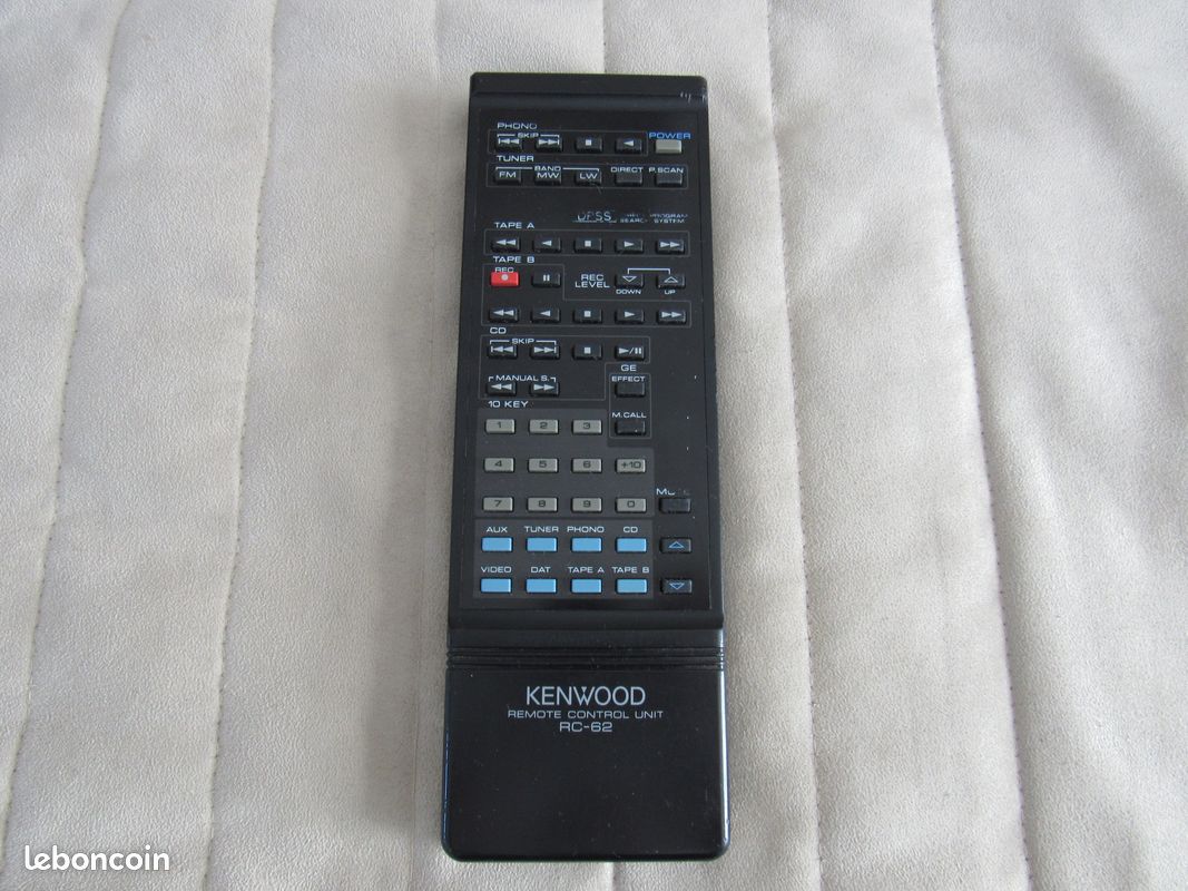 Télécommande de remplacement pour Kenwood RC-A0400
