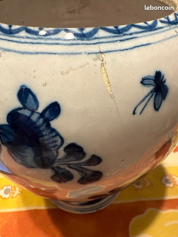 Ancien vase boule (image 7)