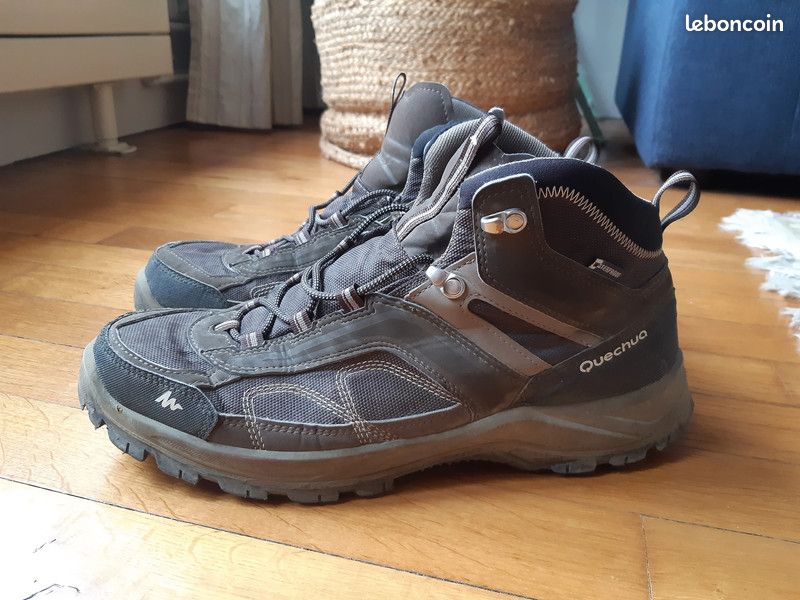 Mh100 Mid Chaussure Rando Homme Decathlon Chaussures De Randonnée