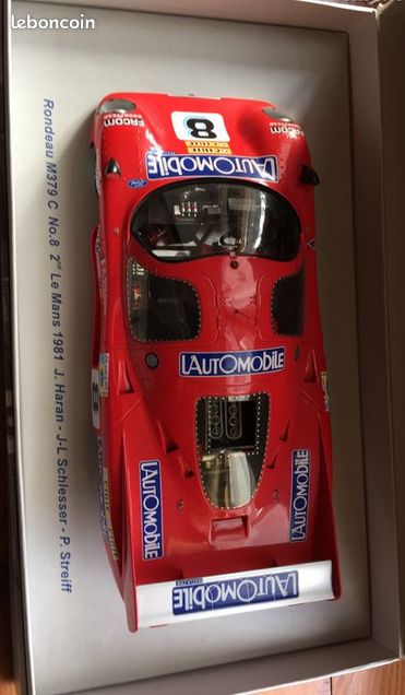 Spark Rondeau M379C - Le Mans 1982 - Miniature 1/43 - En Boîte