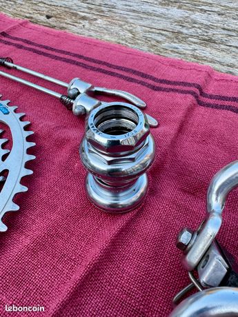 Pédalier Vélo Vintage Union France + Pédales – Vélo Rétro Français