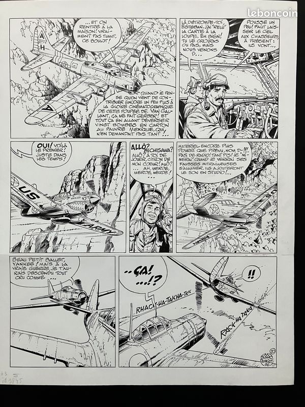 Planche originale de blanc-dumont « colby » (image 1)