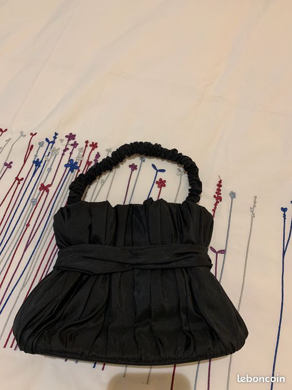 Sac de soirée noir (image 2)