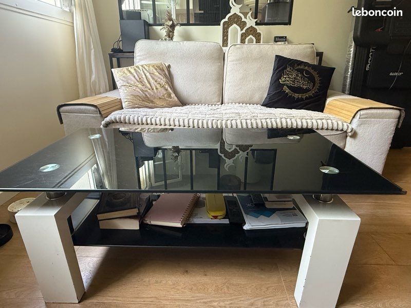 Table basse en verre (image 2)