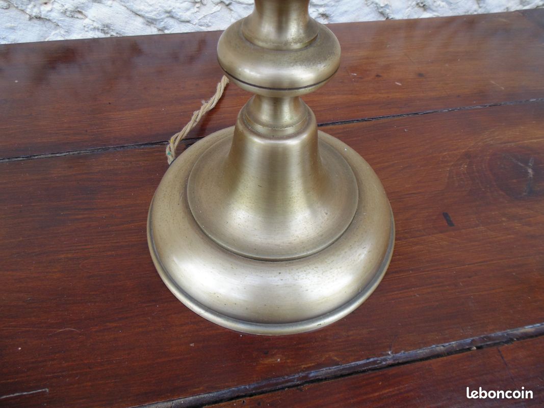 2 CHANDELIERS/CANDELABRES en bronze (image 2)