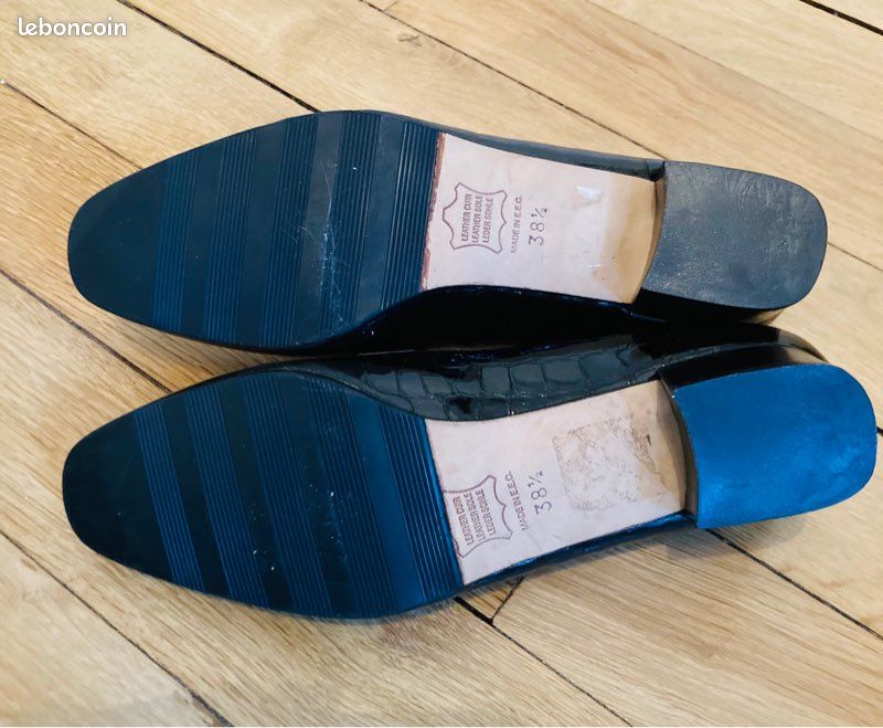 Mocassins Heyraud noirs (image 4)
