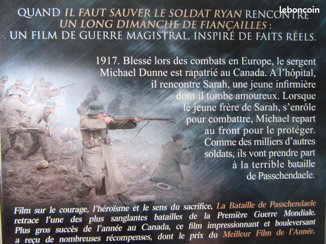DVD "La bataille de Passchendaele" (image 3)