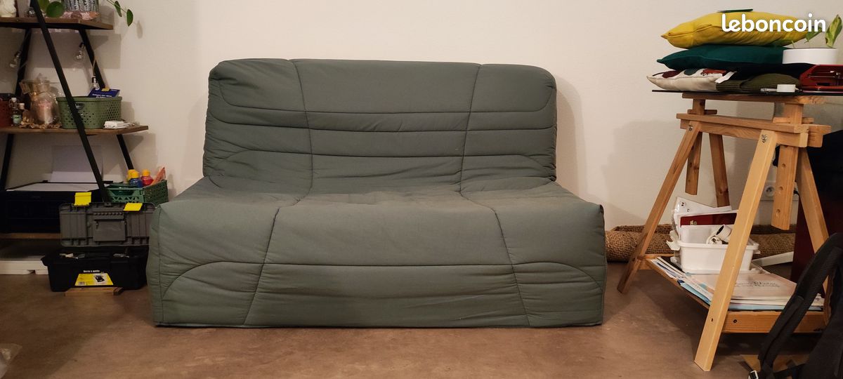Canapé lit DIVA Sun 3 pl convertible 140 x 190 gris Pas Cher