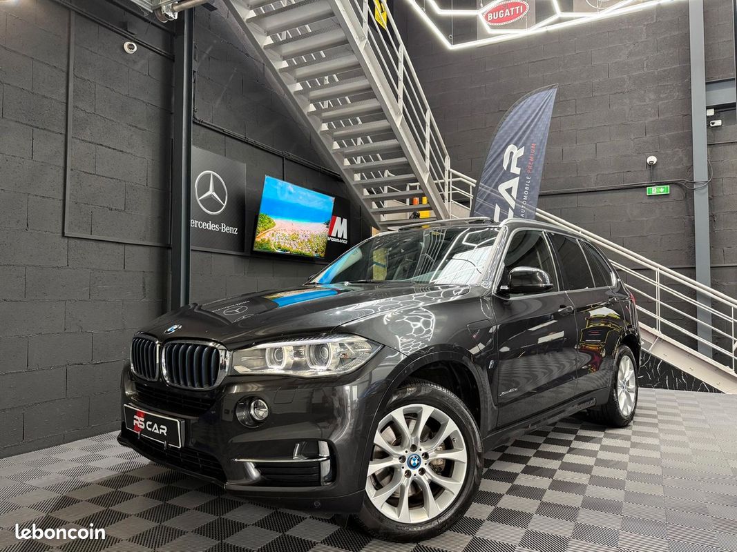 Bmw X5 40E XDRIVE HYBRID 313 CV TOIT OUVRANT PANORAMIQUE - AFFICHAGE TETE HAUTE _ CAMERA (image 1)