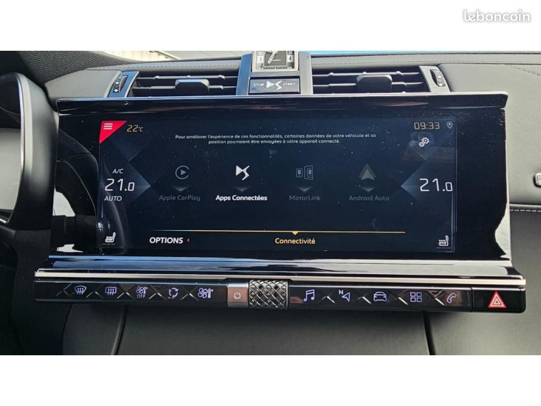 DS 7 Crossback So Chic inspiration RIVOLI Noir Basalte 1.5 BlueHDi 130cv EAT8 SURÉQUIPÉE (image 11)