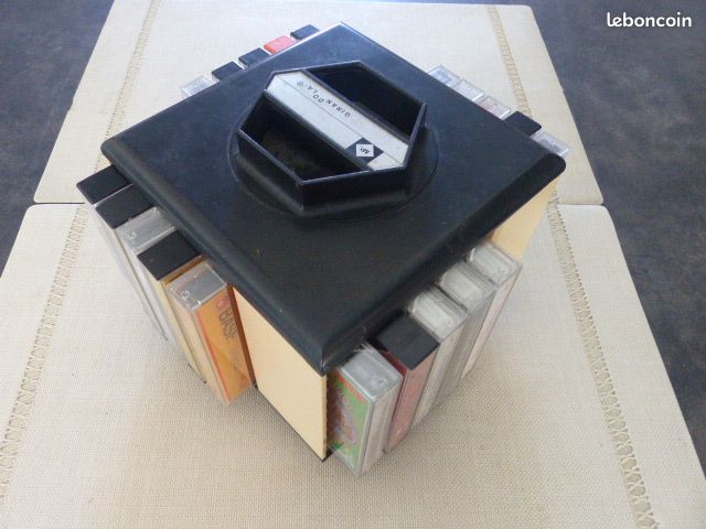 Lot de 30 cassettes audio + support de rangement tournant 20 cassettes (image 7)