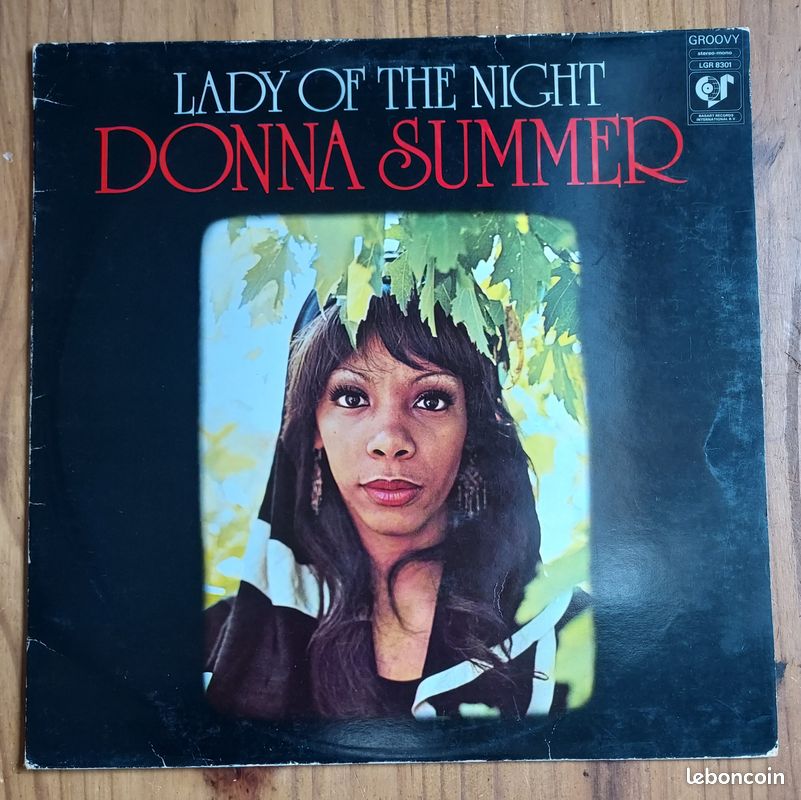 Vinyle Donna Summer - Lady of the night - Funk/Soul/Disco 1974 (image 1)