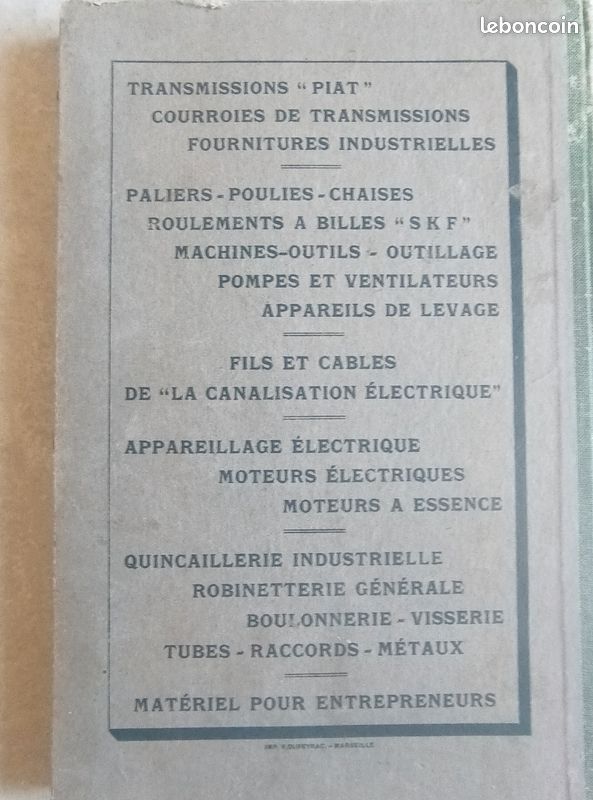 Catalogue outillage E. Barthélémy 1930 (image 2)