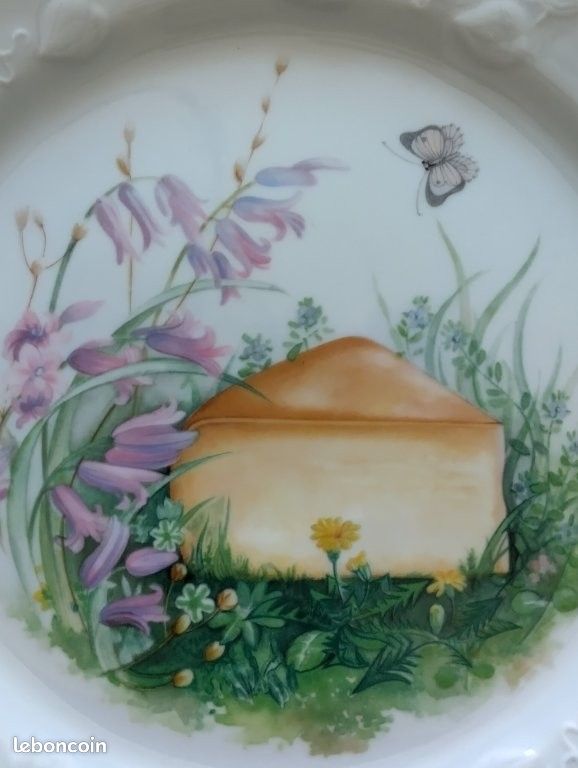 Ensemble de 6 assiettes à fromage Lierre Sauvage (image 6)