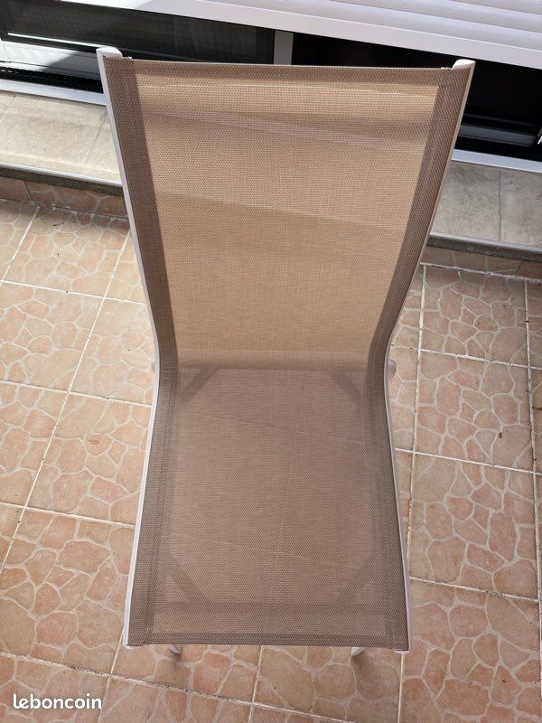 Chaise extérieure, aluminium (image 2)