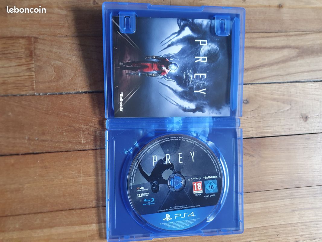Jeu Prey Sur PS4 - édition Française - Complet En Très Bon état