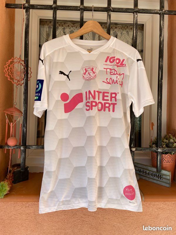 Maillot Amiens SC domicile 2020/2021 Puma – ODEY – Maillot porté
