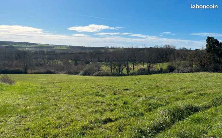 Terrain 6 295 m² Sainte Colombe En Bruilhois
