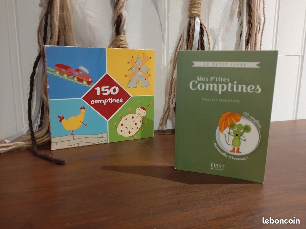 Lot de deux supports comptines (image 1)