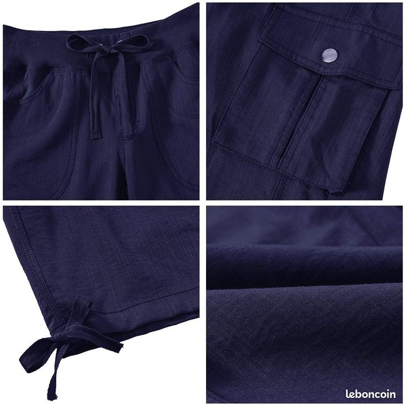 Pantalon Cargo Femme JINSHI - Doublure Polaire - Taille Haute - 4 Poches - Idéal Sport & Quotidien Hiver