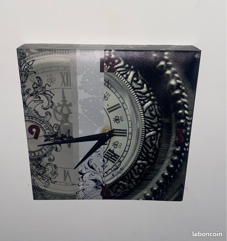 Horloge murale neuf tableau vintage — design baroque (image 2)